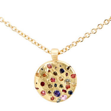 Small Rainbow Constellation Necklace - Made to Order